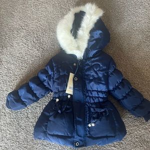 Baby girl puffer coat